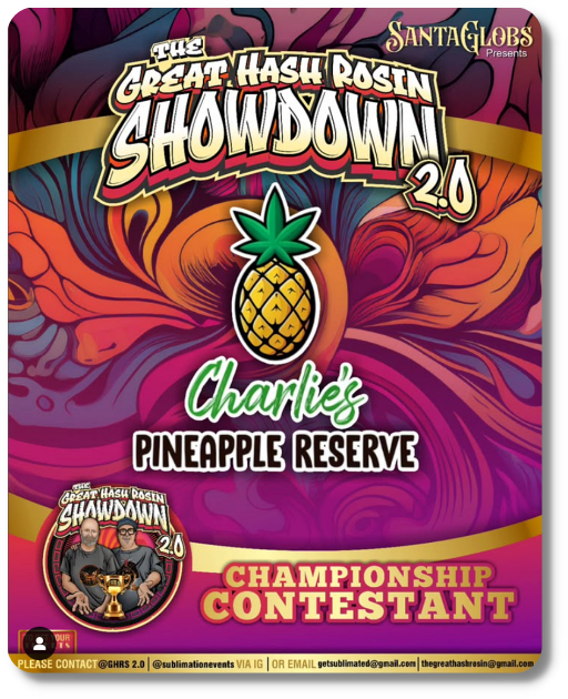 Championship Contestant - Charlies Pineapple Reserve